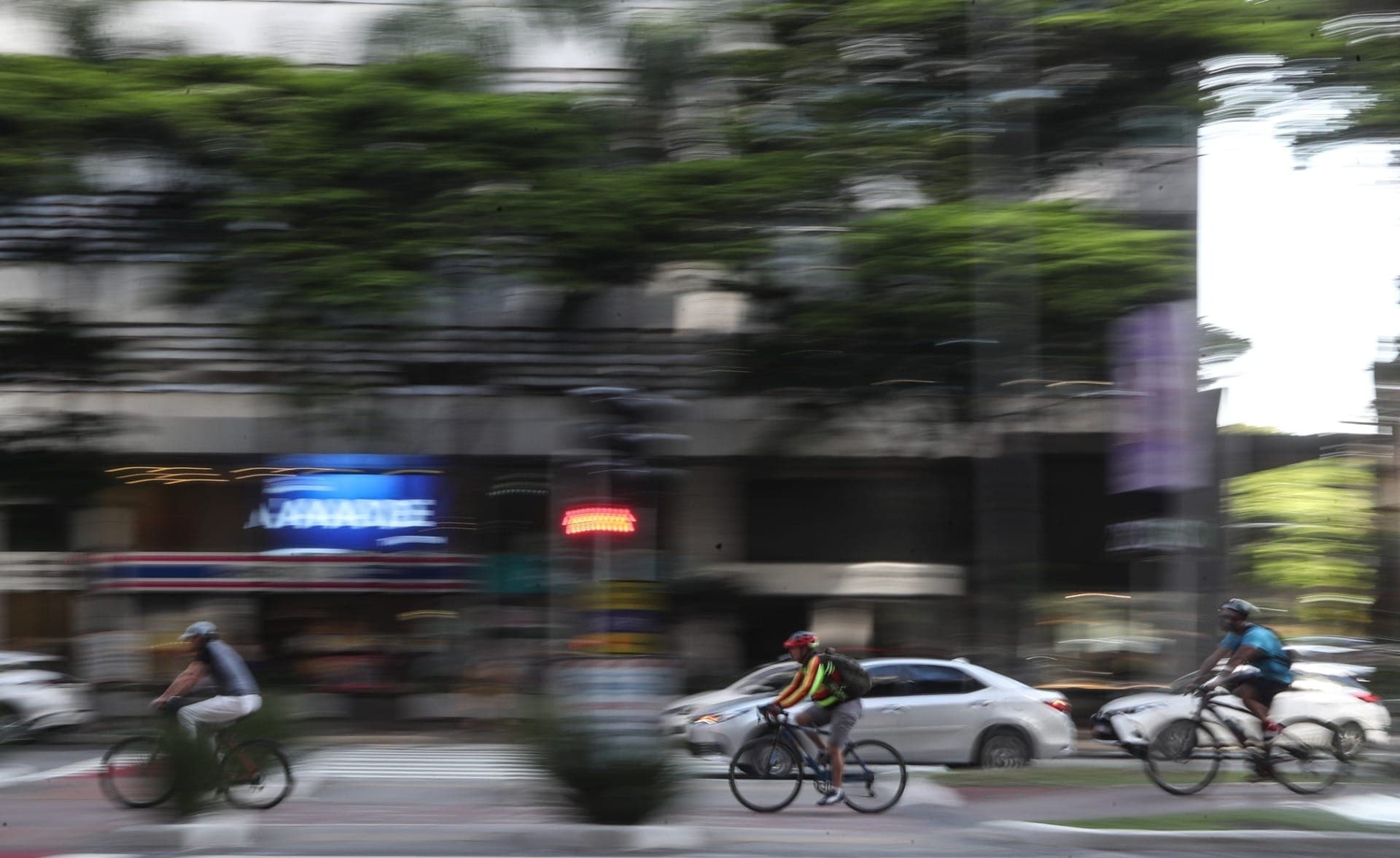 Movimentação na avenida Faria Lima