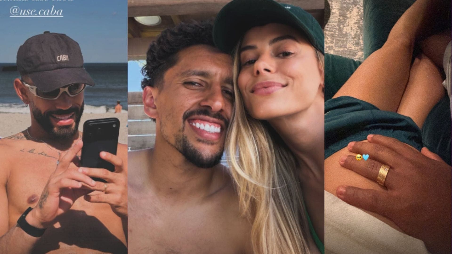 Matheus Cunha, Marquinhos e Endrick curtem folga