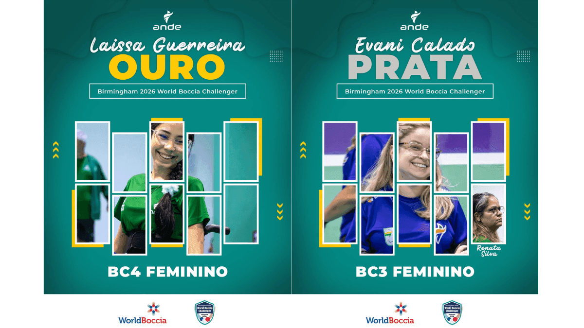 Atletas de SJCampos conquistam ouro e prata em mundial de bocha 