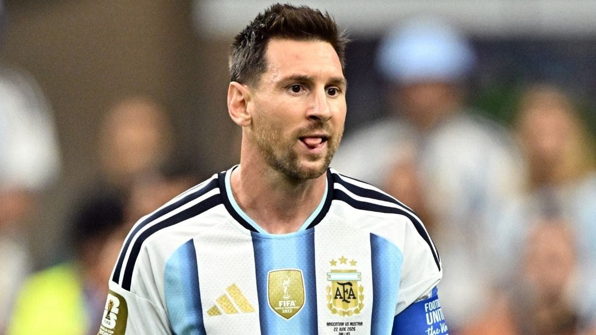 Messi, atacante da Argentina