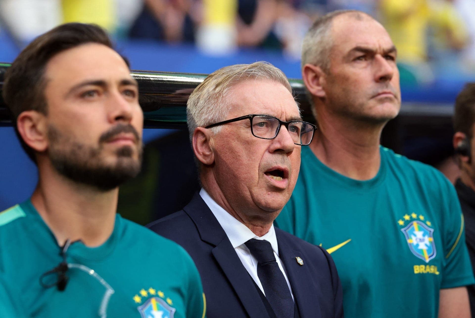 Carlo Ancelotti, técnico da Seleção