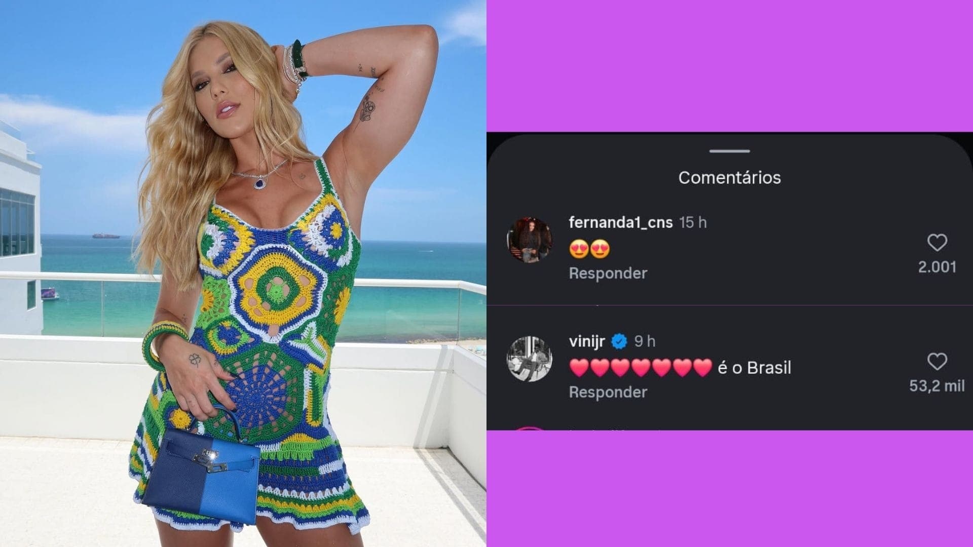 Comentários aumentaram as suspeitas dos fãs