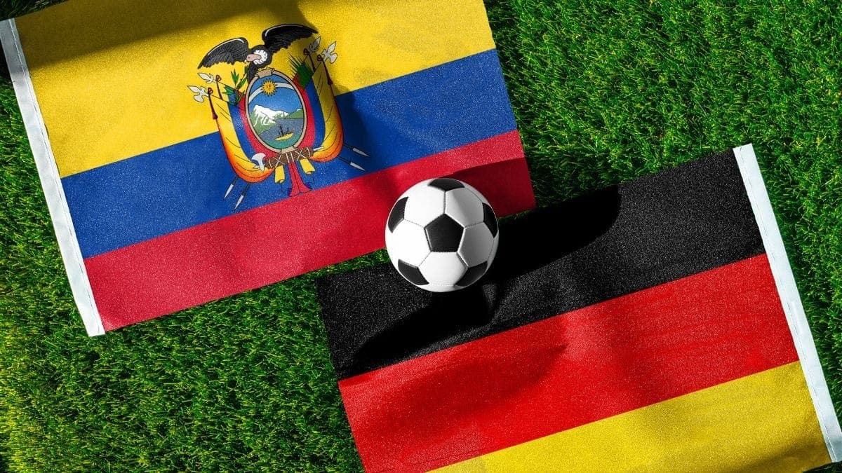 Equador e Alemanha se enfrentam nesta quinta (25)
