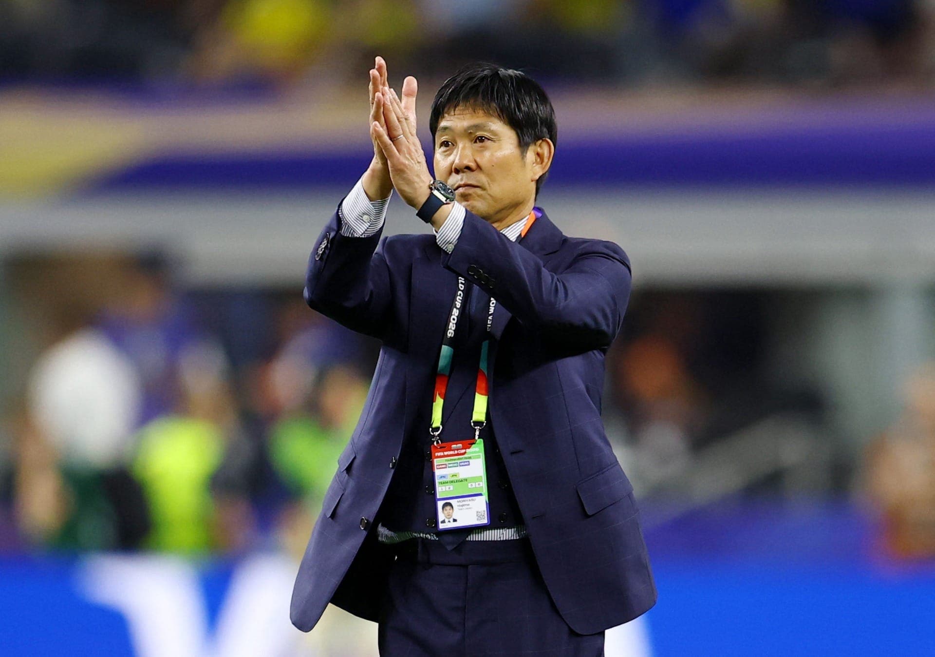 Hajime Moriyasu, técnico do Japão