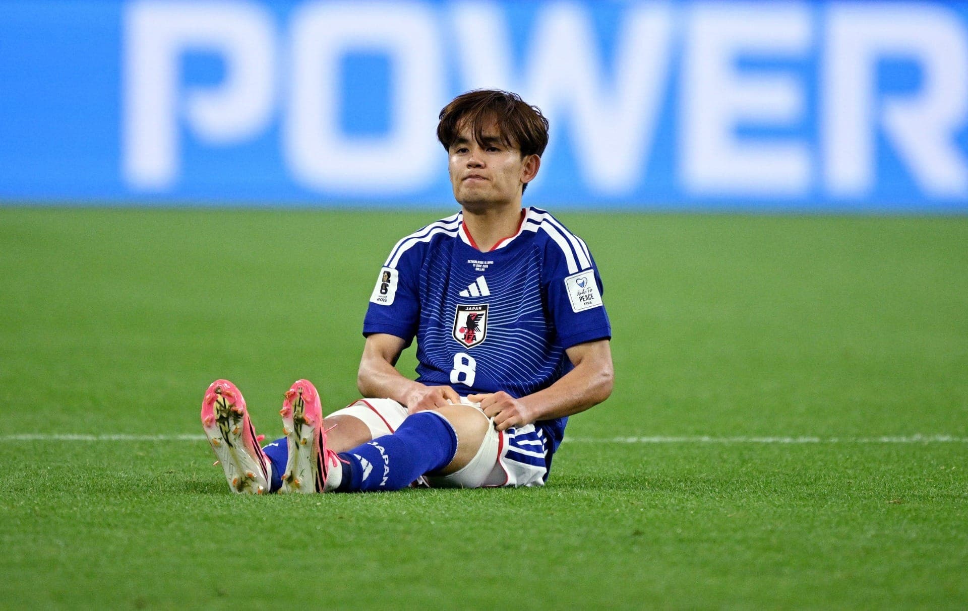 Kubo sofreu lesão no 1º jogo do Japão na Copa
