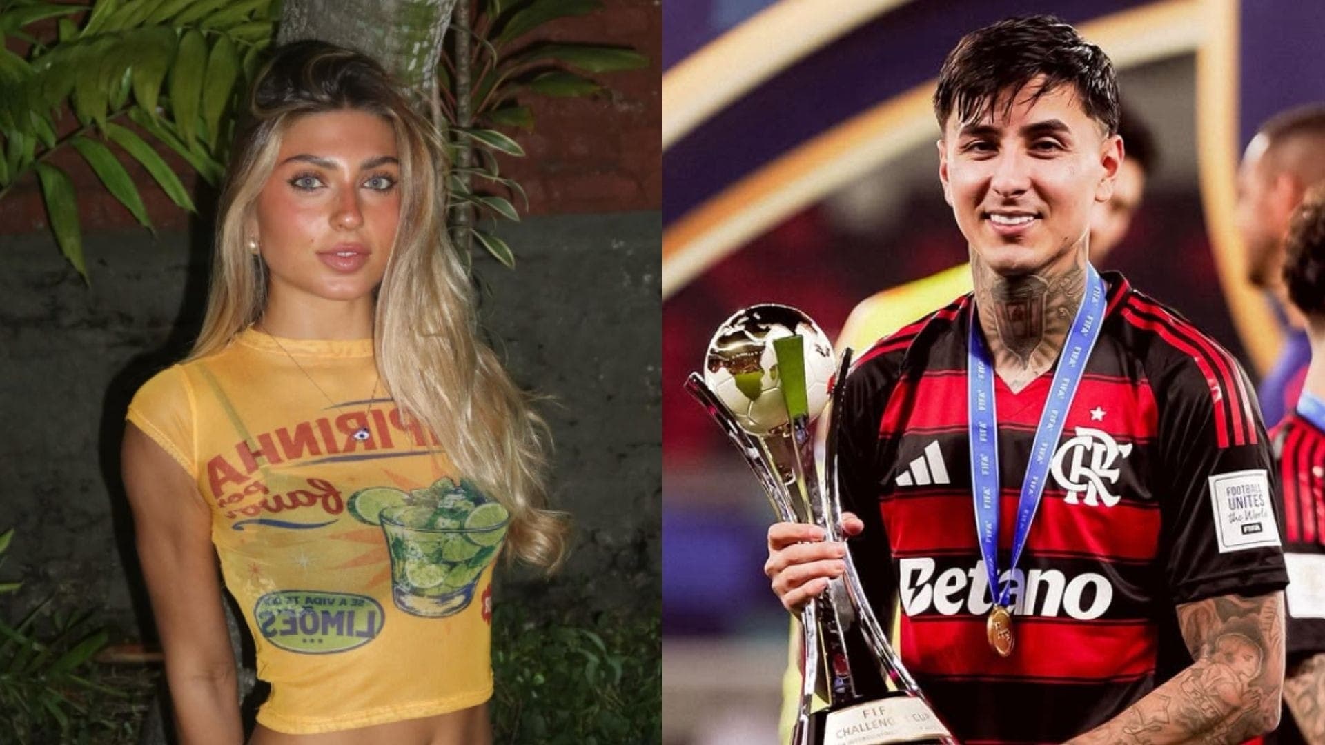Manu Howlett e Pulgar, do Flamengo