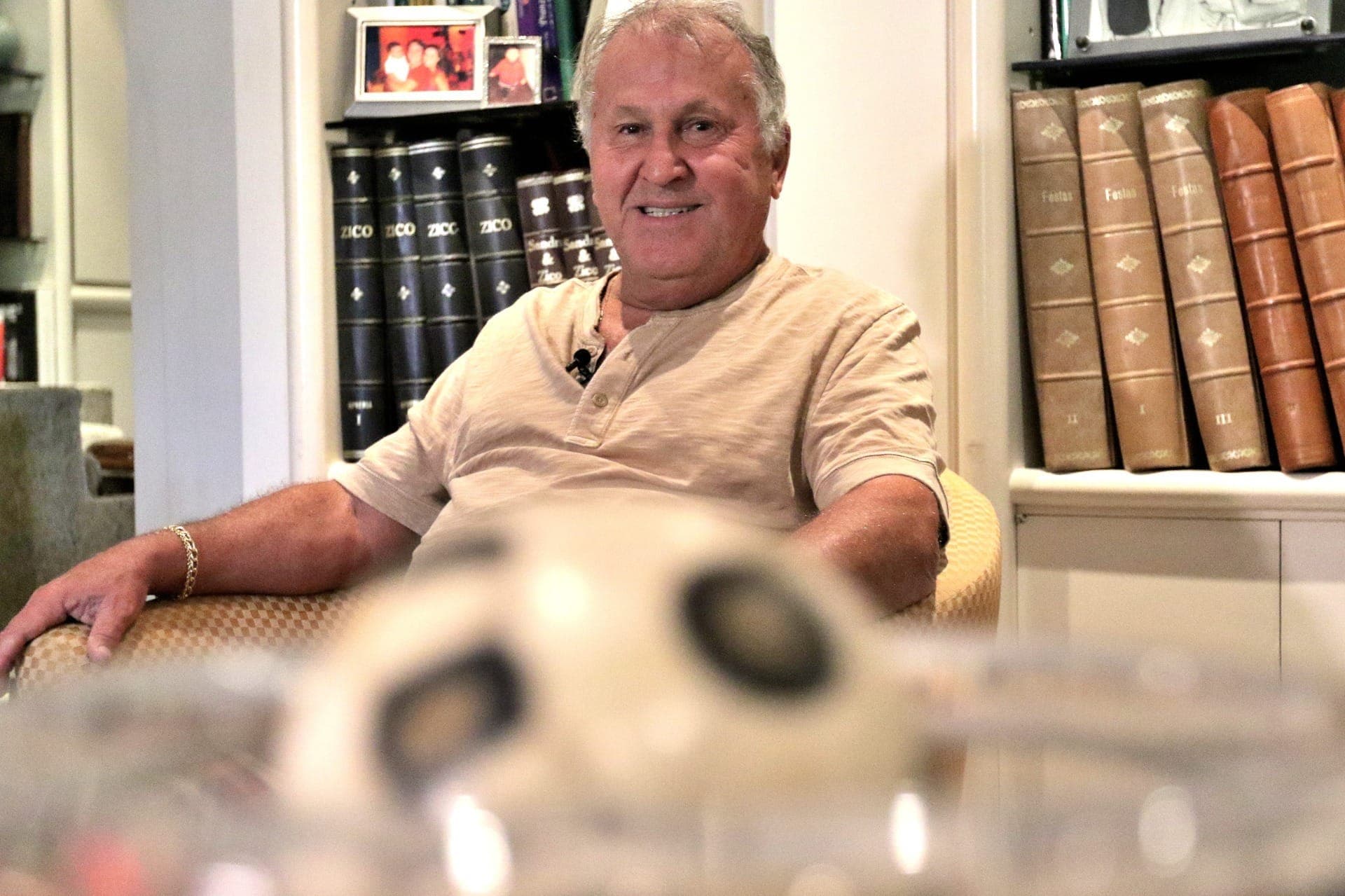 Zico, ídolo do Flamengo e ex-técnico do Japão