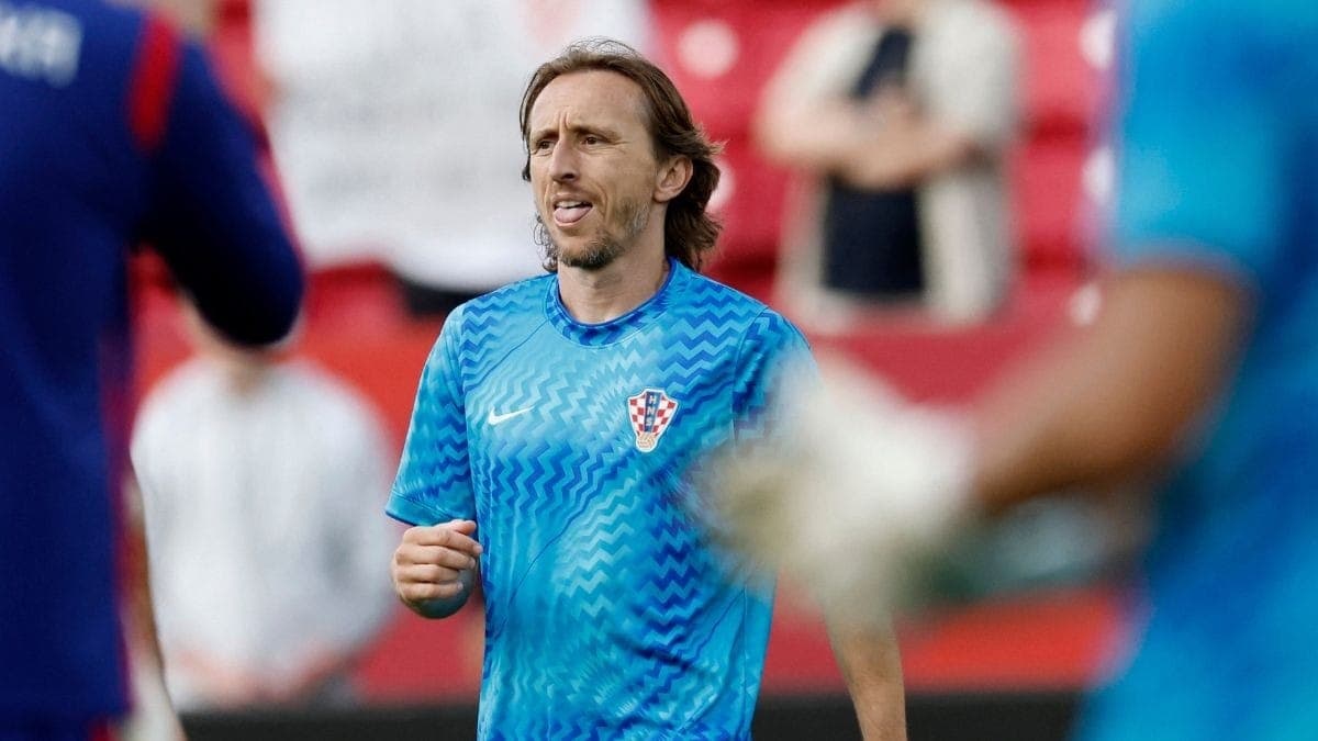 Modric, ídolo da Croácia