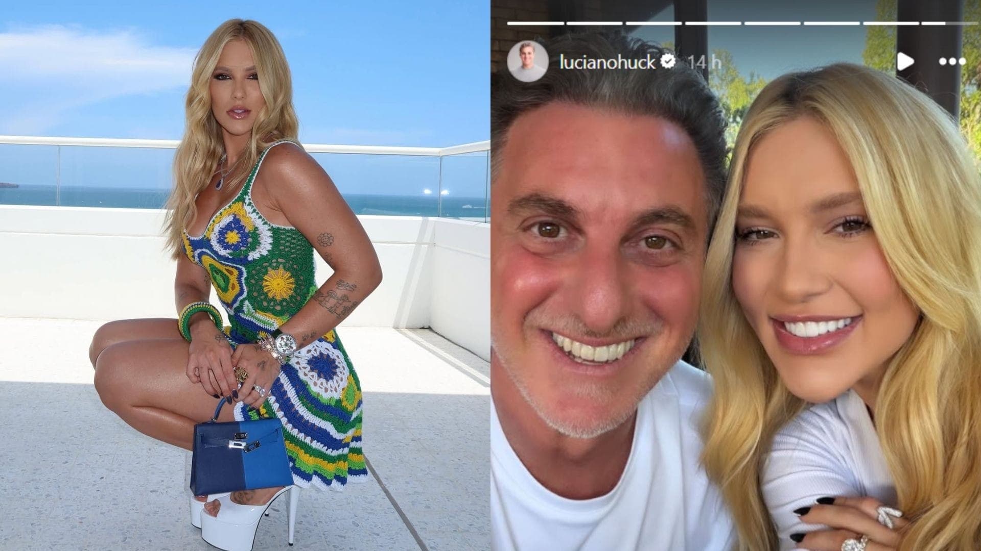 Virginia Fonseca e Luciano Huck