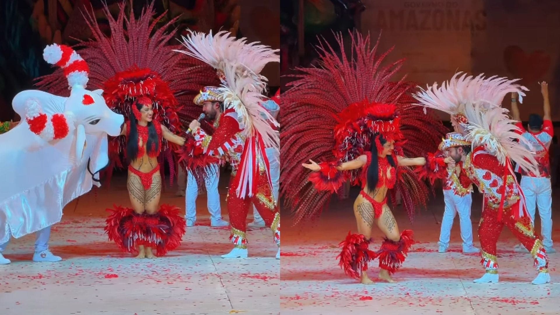 Isabelle Nogueira se despede do Boi Garantido