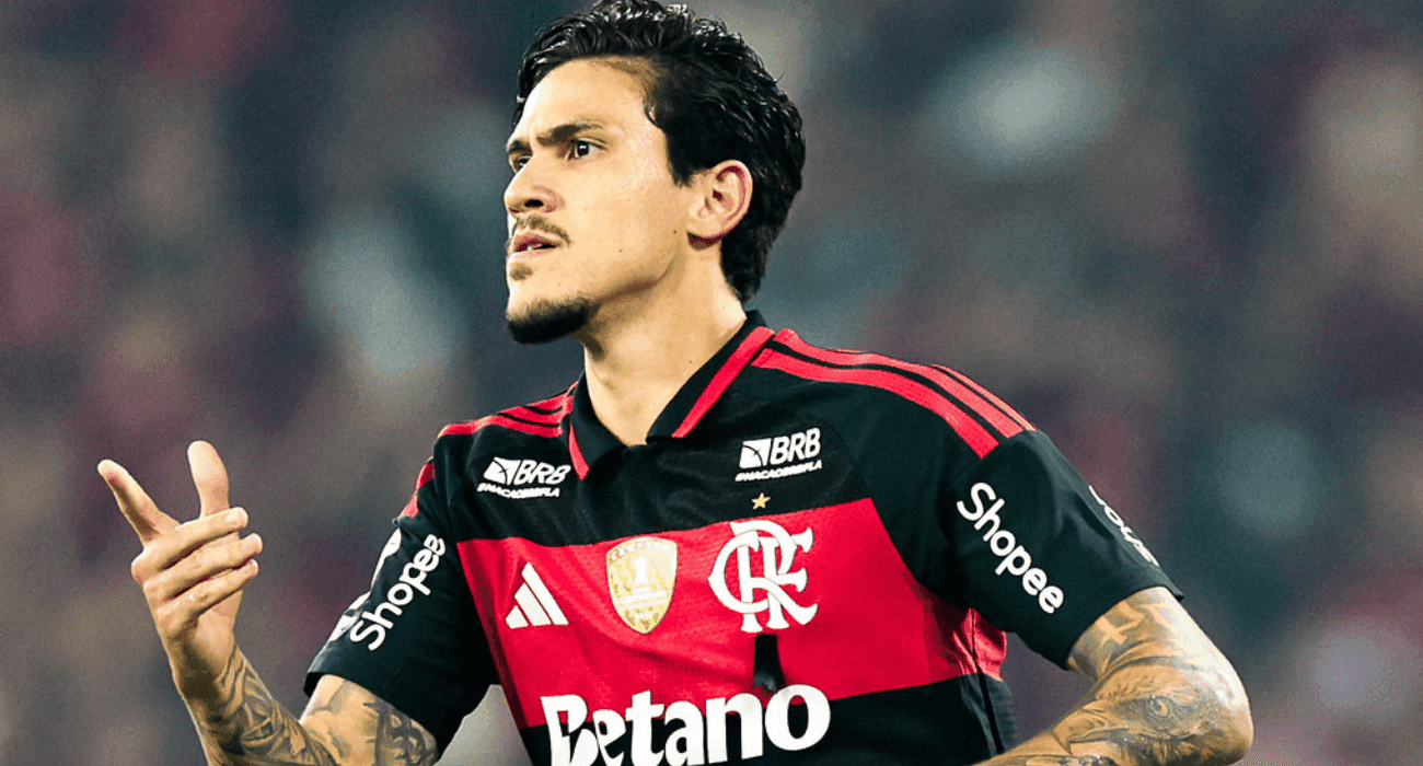 Pedro, atacante do Flamengo