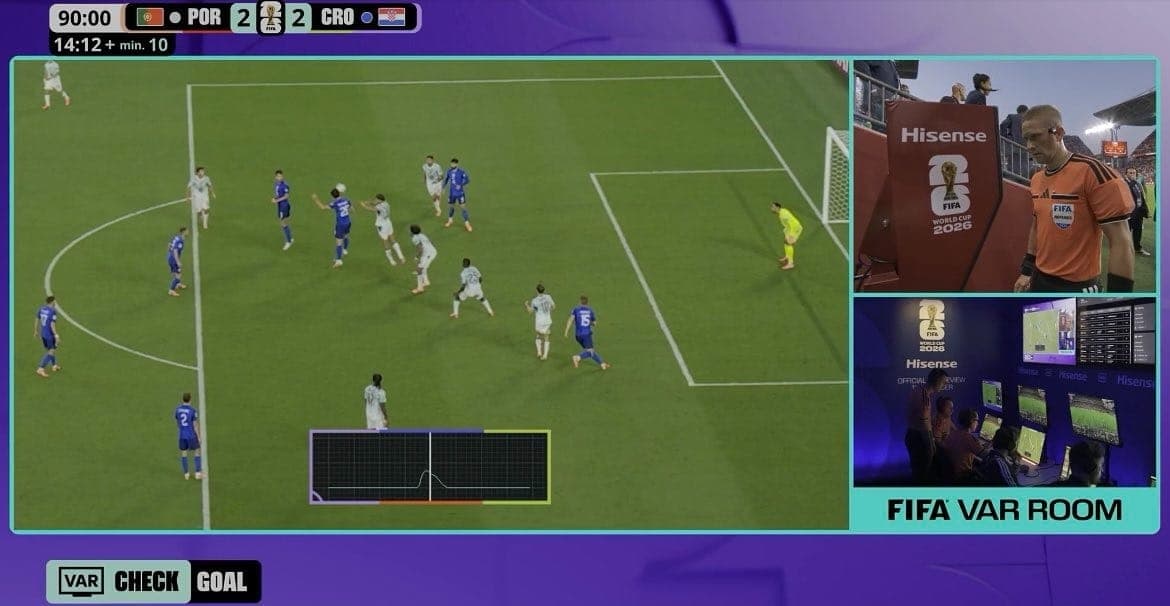 Gol anulado da Croácia