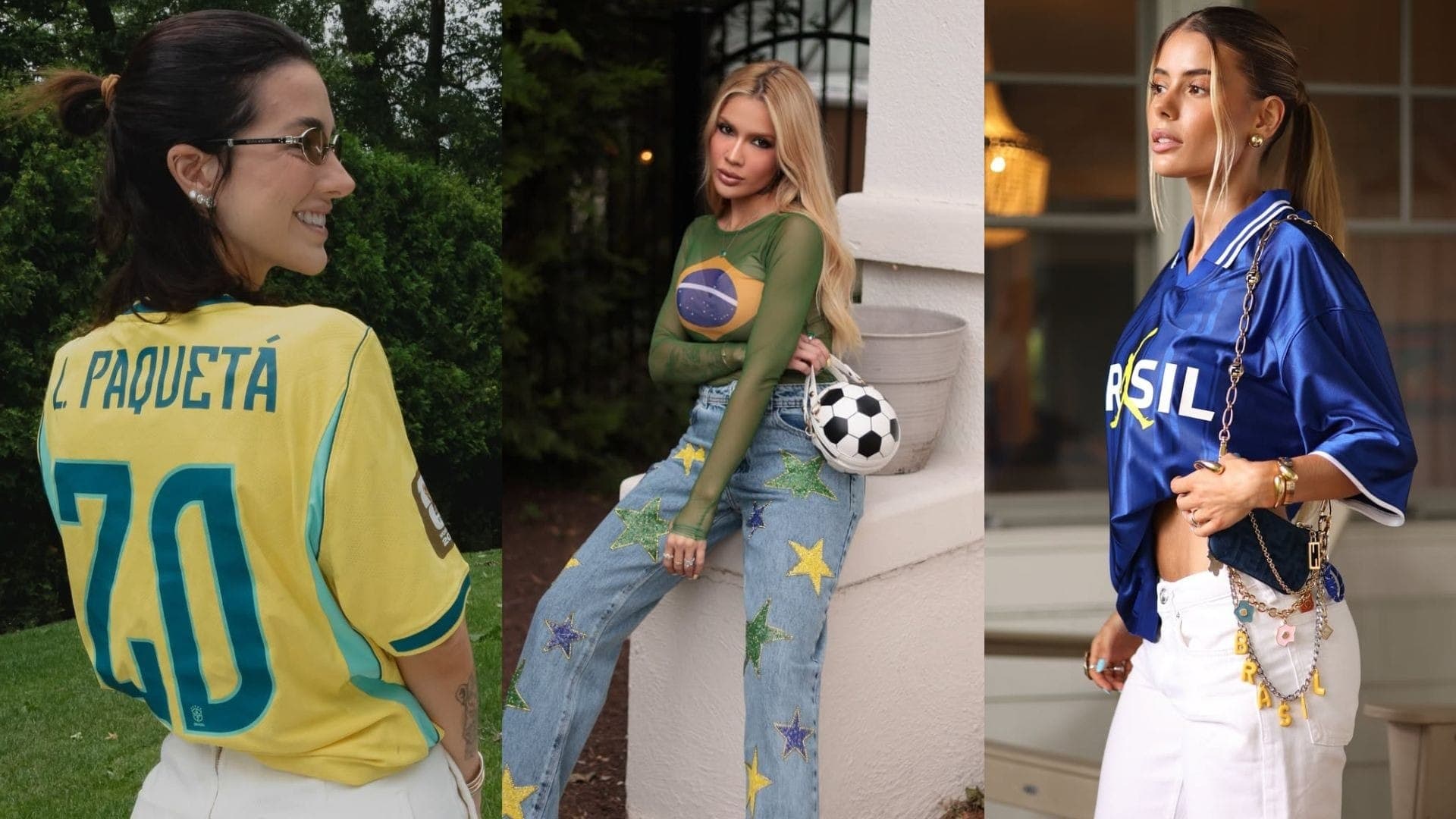 Duda Fournier, Karoline Lima e Carol Cabrino 
