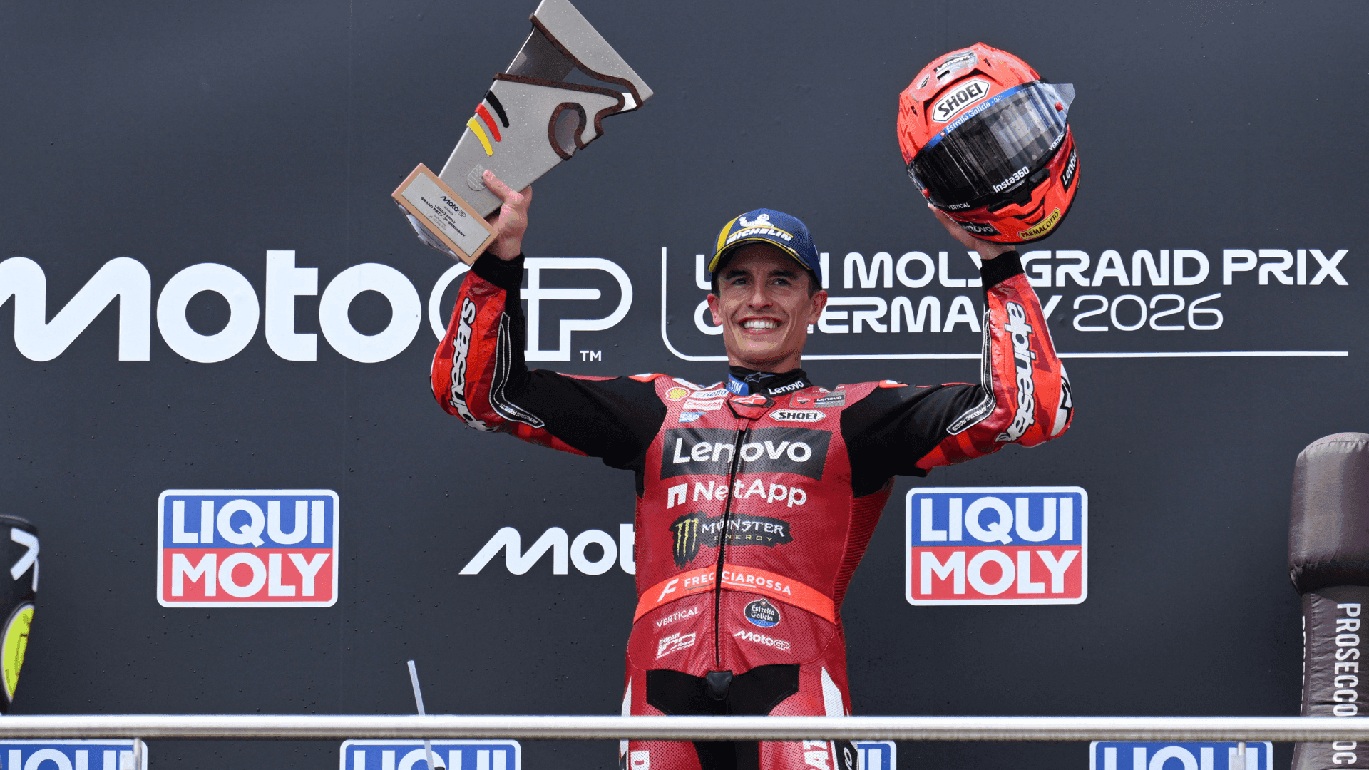 Marc Marquez vence o circuito de Sachsenring 