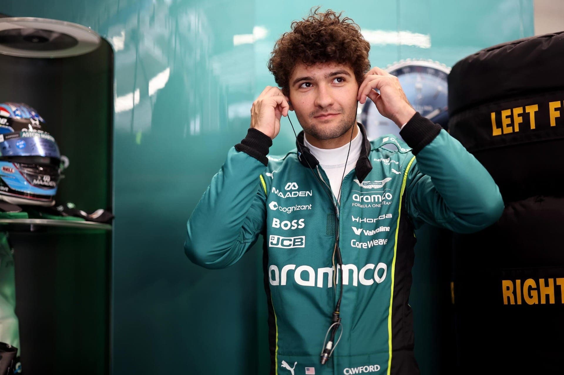 Jak Crawford, terceiro piloto da Aston Martin