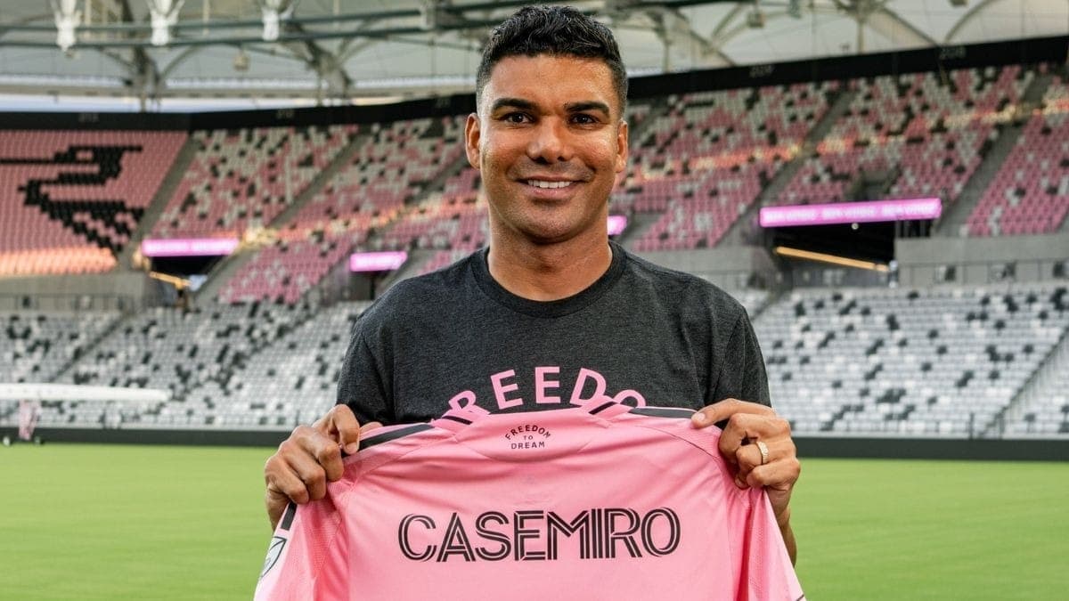 Casemiro é anunciado no Inter Miami