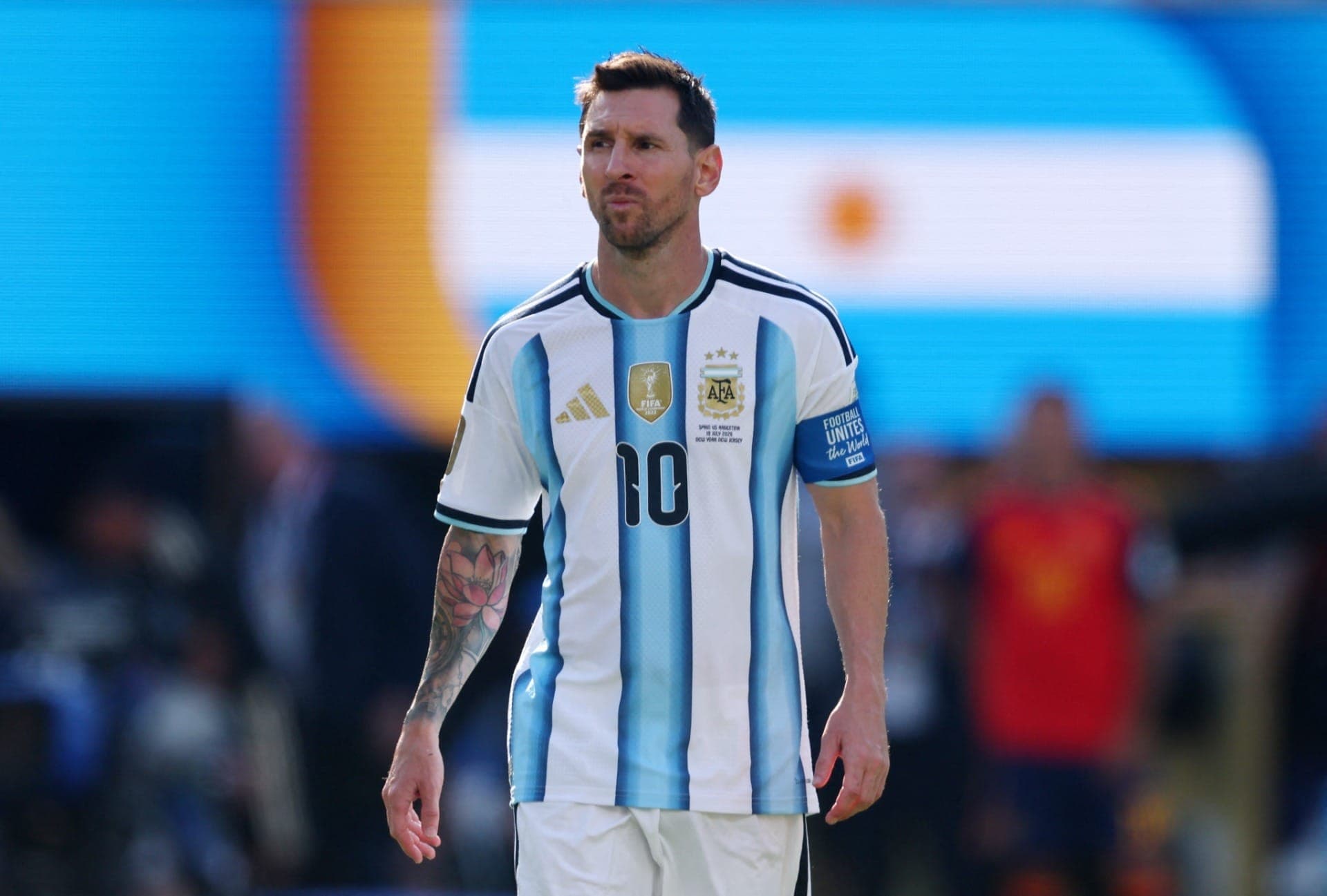 Lionel Messi na final da Copa do Mundo de 2026