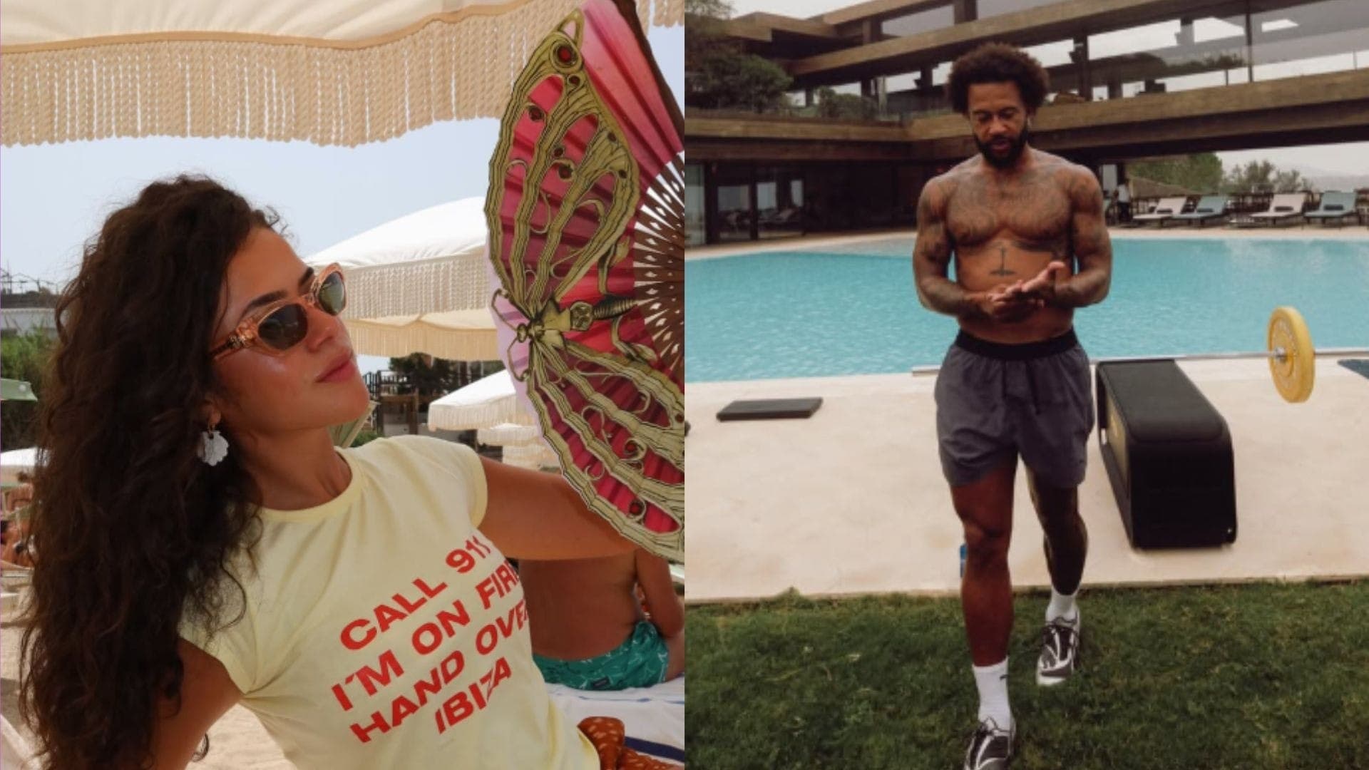 Maisa e Memphis estão em Ibiza