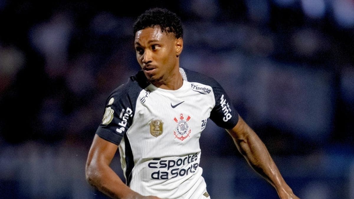 Vitinho, atacante do Corinthians