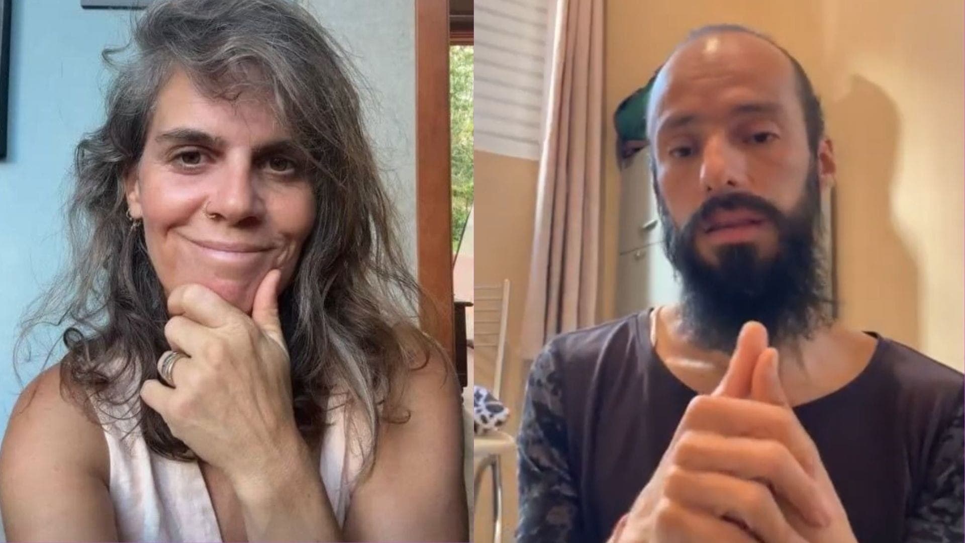 Badarik González falou em live de separação