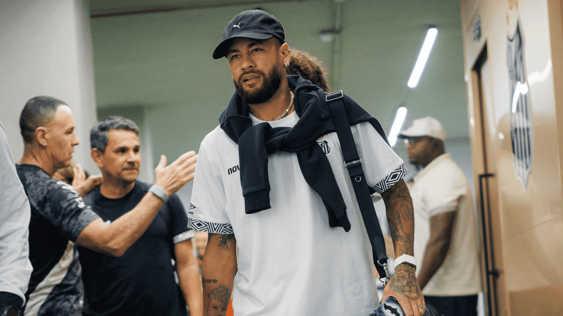 Neymar, atacante do Santos
