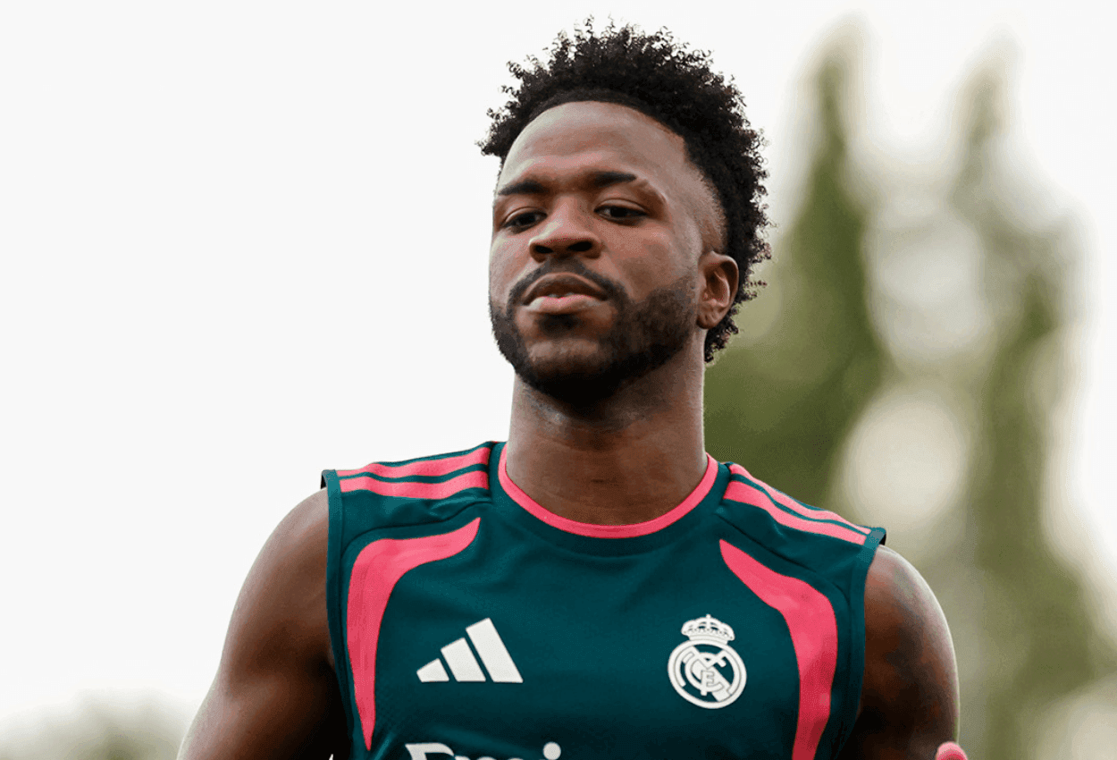 Vini Jr. se reapresenta ao Real Madrid