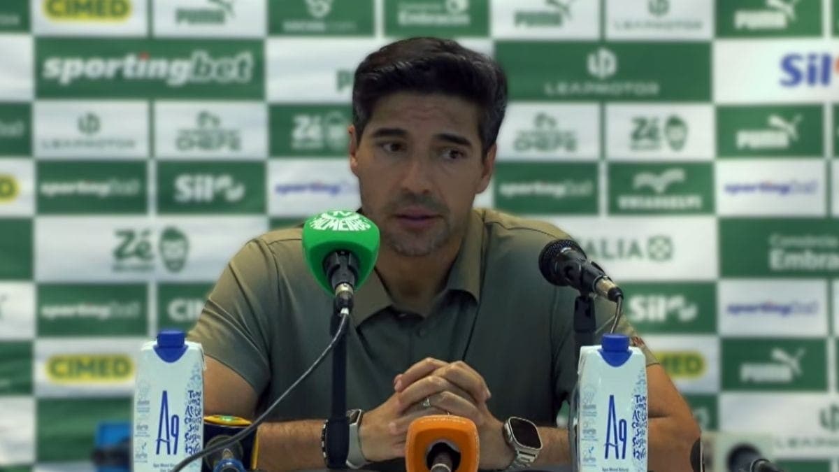 Abel Ferreira, técnico do Palmeiras