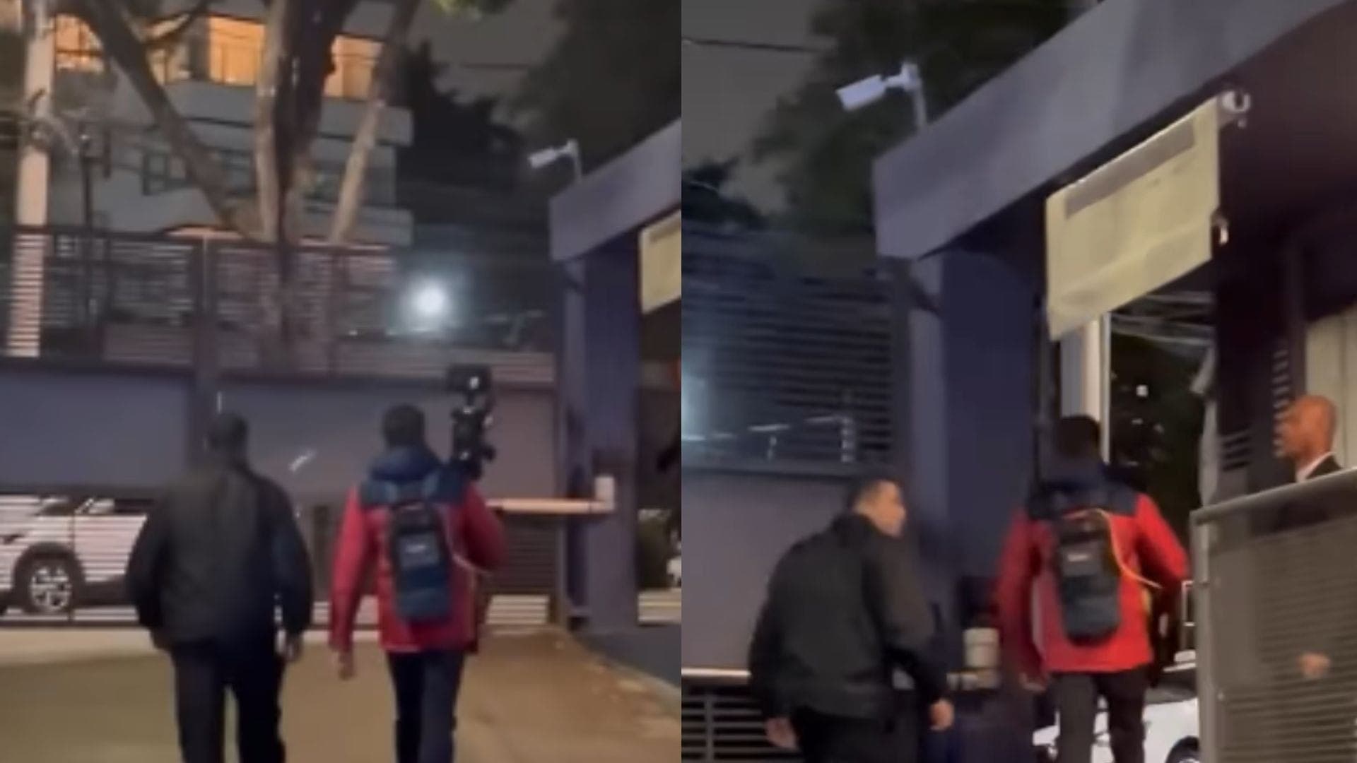 Jornalista foi retirado da emissora