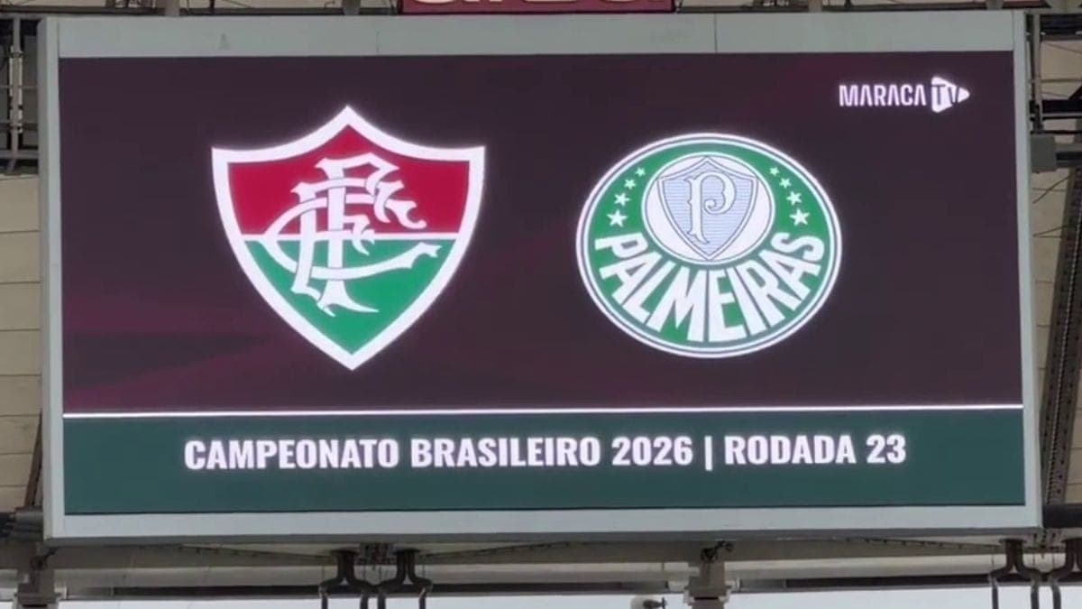 Fluminense e Palmeiras se enfrentam no Maracanã