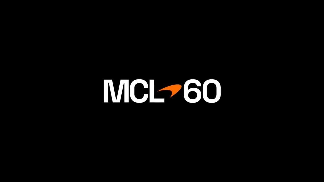 Modelo ganhou nome de MCL60 para celebrar história do time