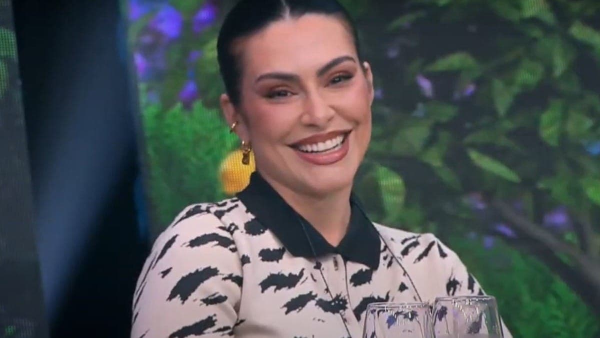 Cleo participou do Faustão na Band