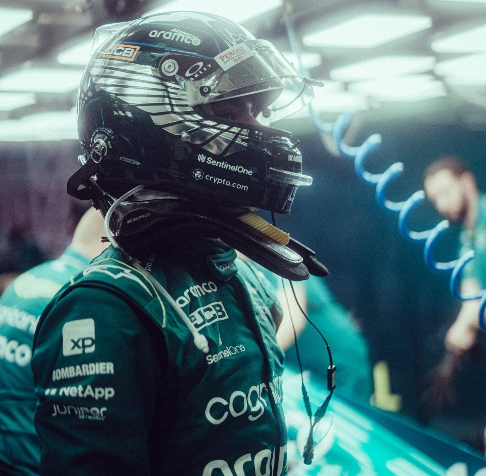 Lance Stroll no GP do Bahrein