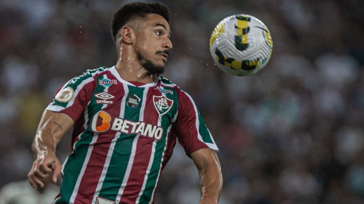 Willian Bigode atuando pelo Fluminense