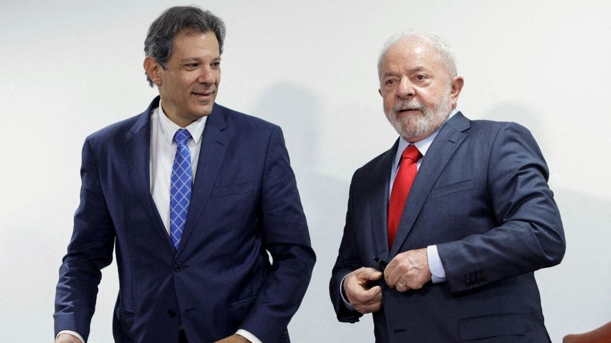 Fernando Haddad e Lula