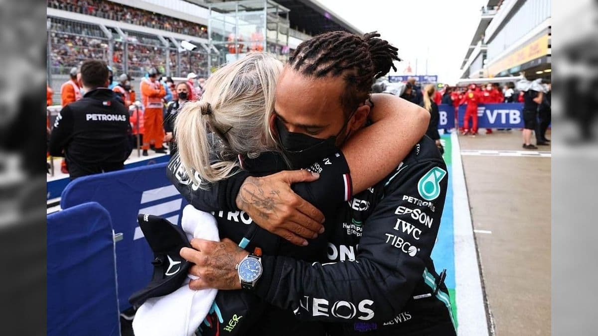 Lewis Hamilton e Angela Cullen