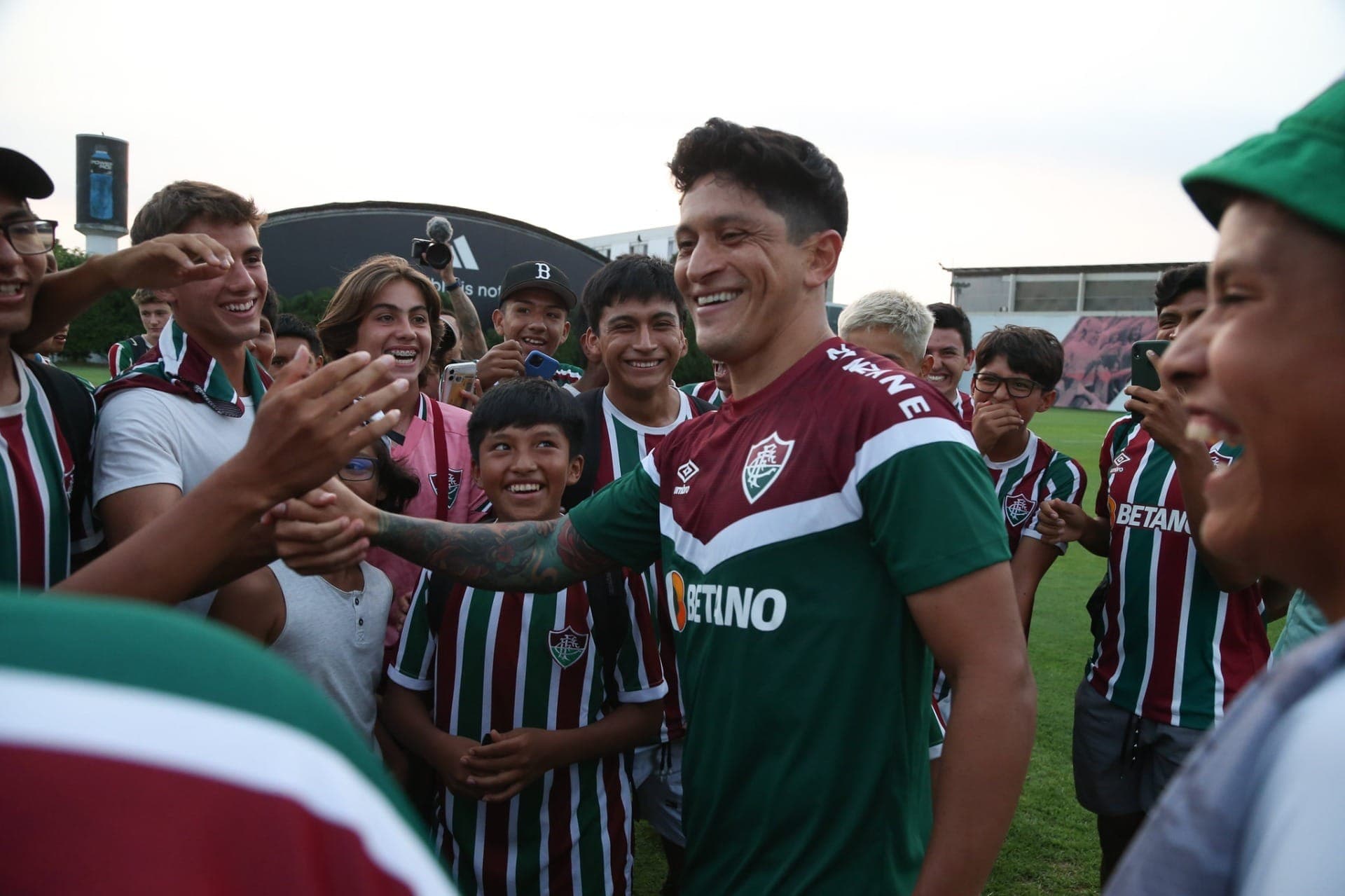 Germán Cano, atacante do Fluminense