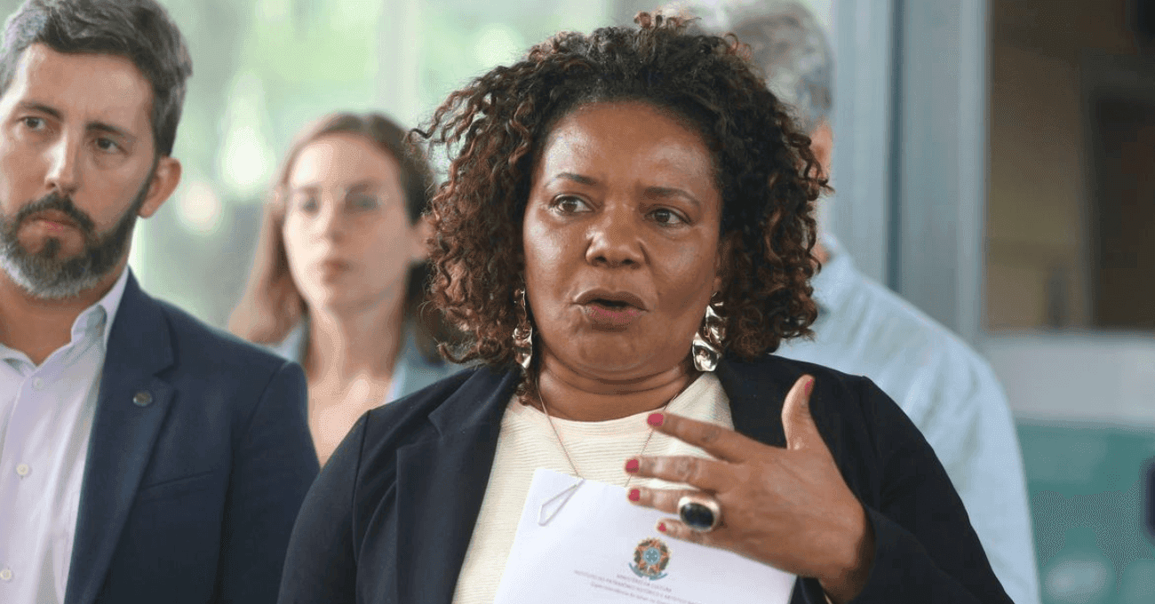 Ministra da Cultura, Margareth Menezes