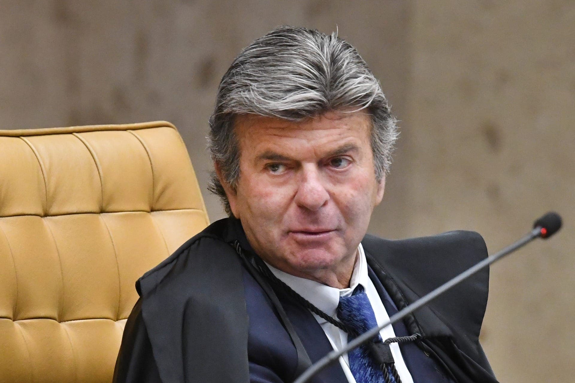 O ministro do STF, Luiz Fux