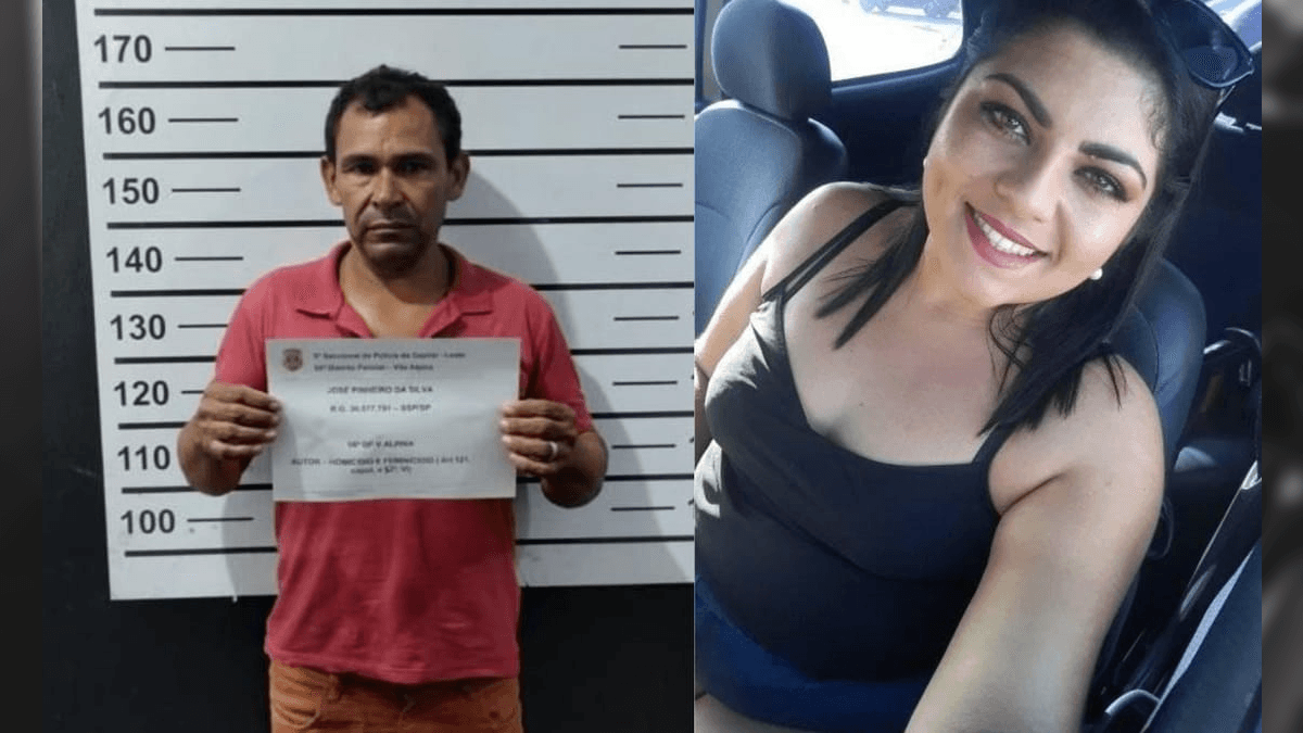 Criminoso e vítima do feminicídio 