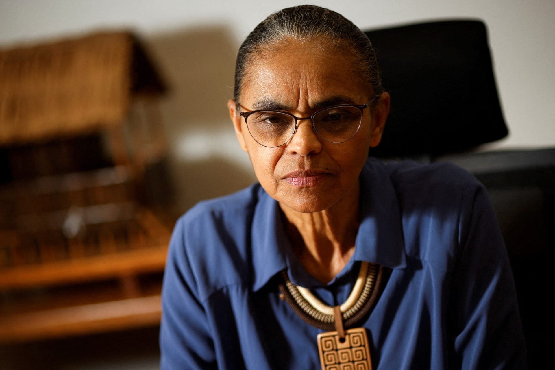 Marina Silva, ministra do Meio Ambiente