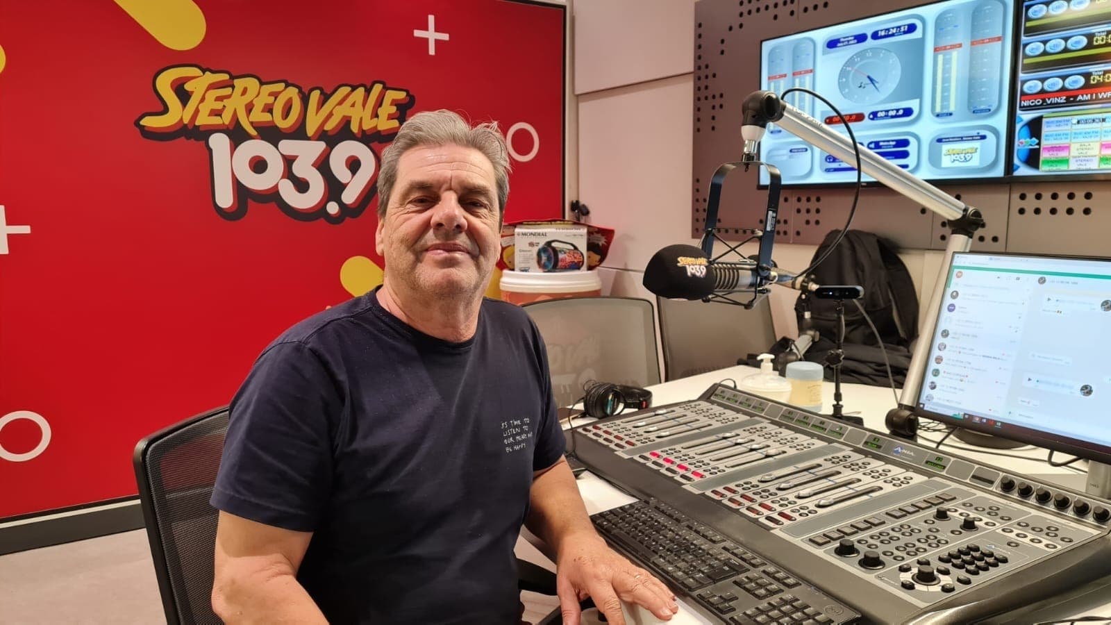 Lino, Radialista da Stereo Vale 103.9