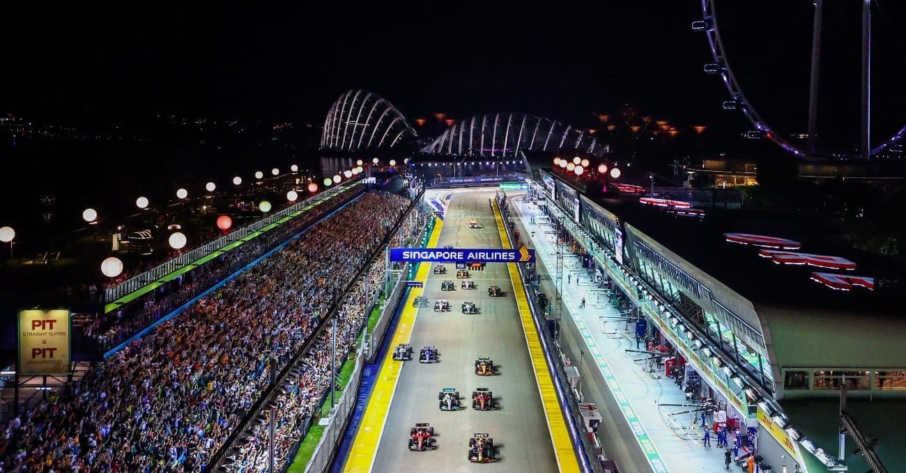 Circuito de Marina Bay, em Singapura