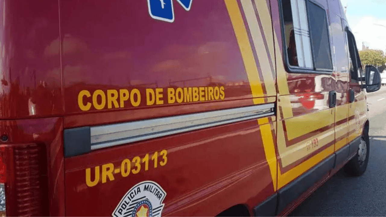 Equipe dos Bombeiros realizaram atendimento 