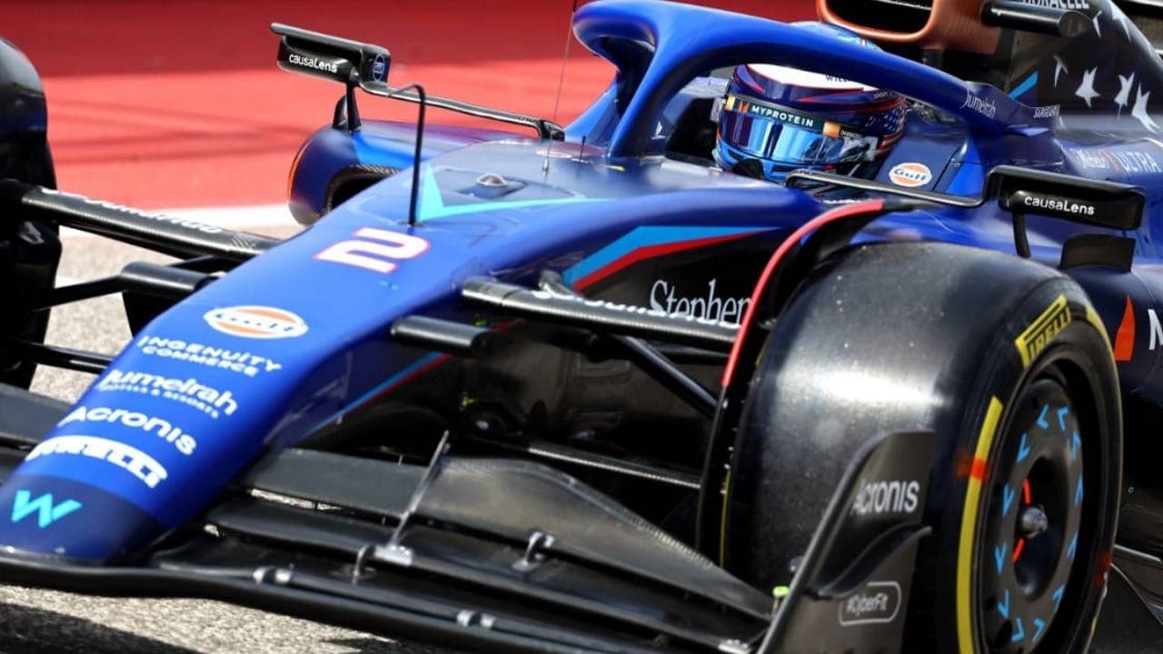 Logan Sargeant (Williams) no GP dos EUA 2023