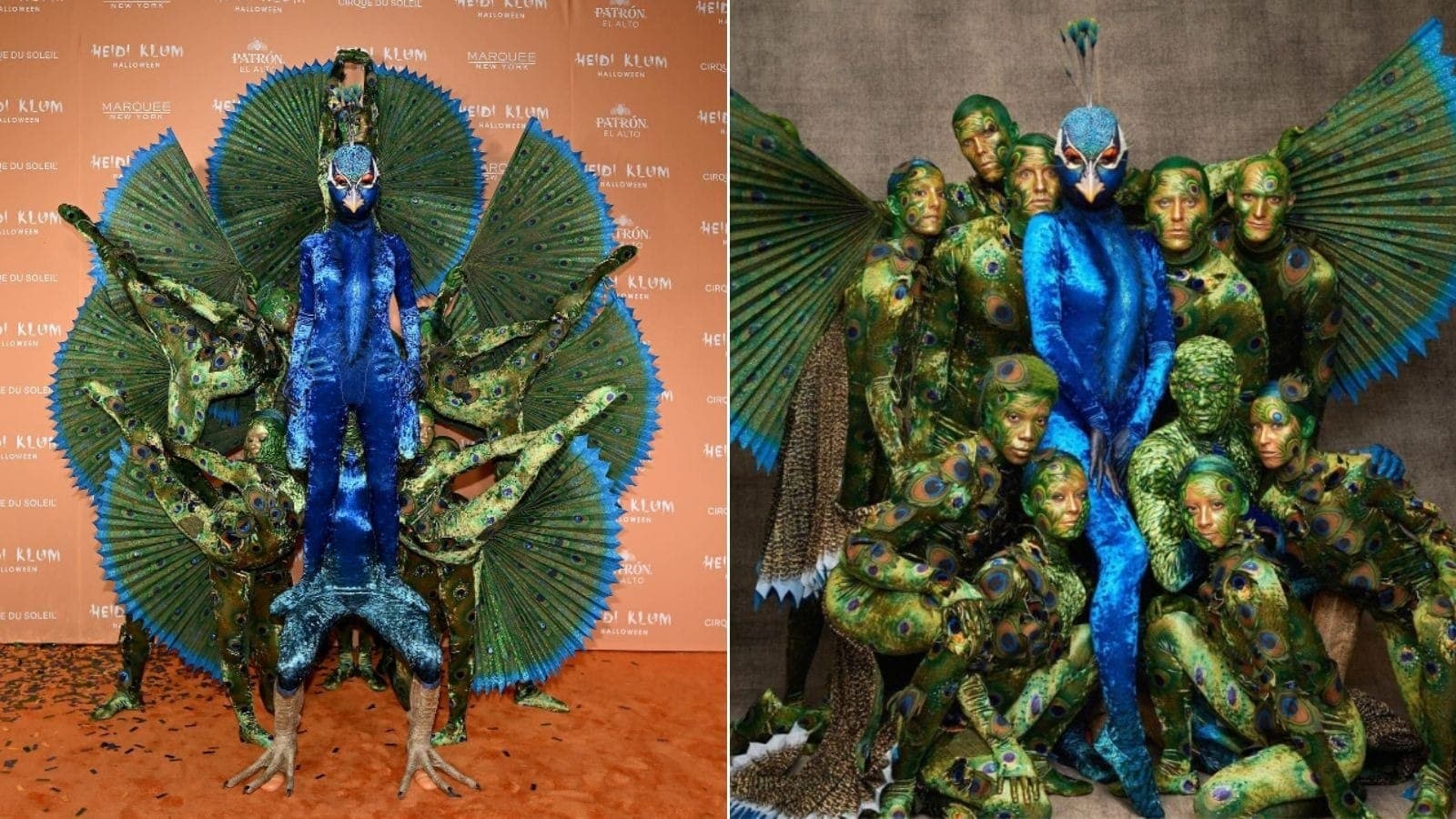 Heidi Klum se tornou rainha do Halloween