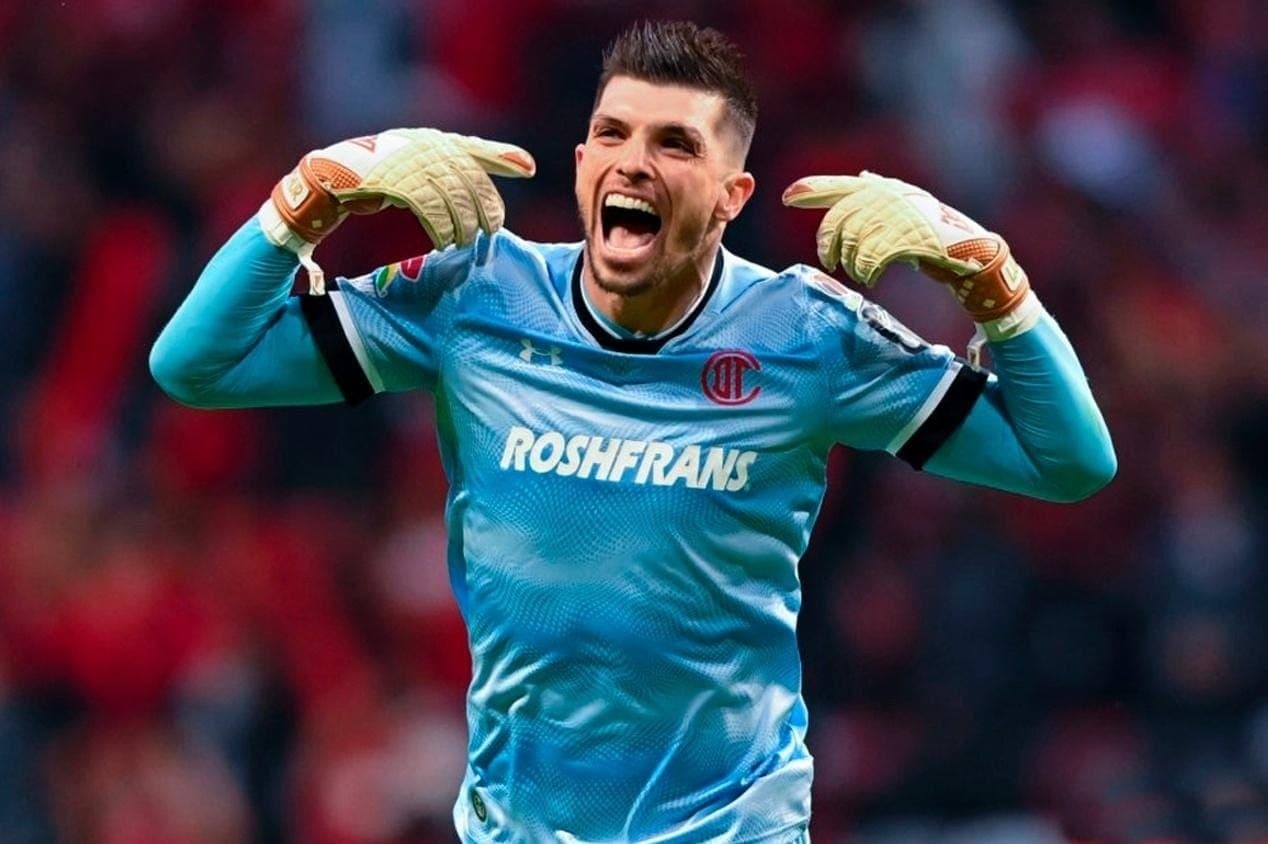 Tiago Volpi, ex-goleiro do Toluca, do México
