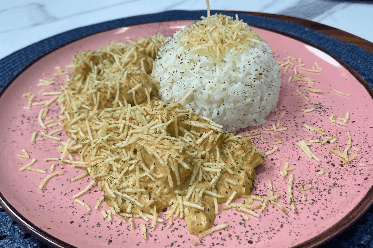Strogonofe de frango
