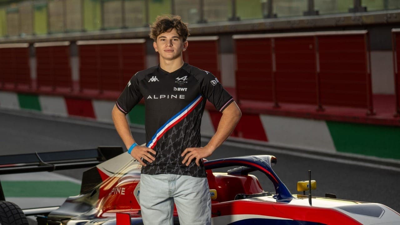 Nicola Lacorte é o décimo piloto da atual composição da Alpine Academy