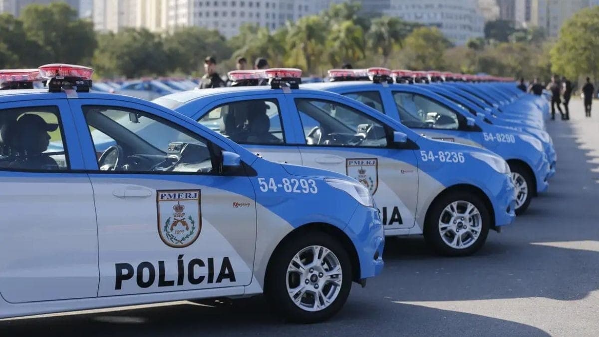 Viatura da Polícia Militar do Rio de Janeiro