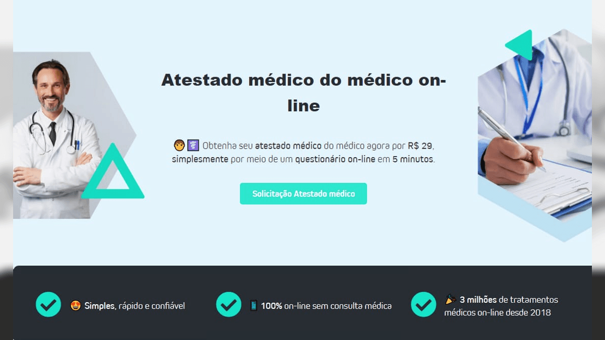 Home da plataforma alemã